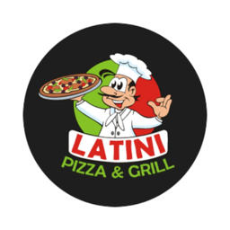 Latini Pizza & Grill logo.